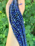 Lapis Lazuli Gemstone Beads, 6mm, Faceted